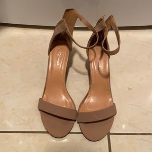 Nude heels. Size 8.5